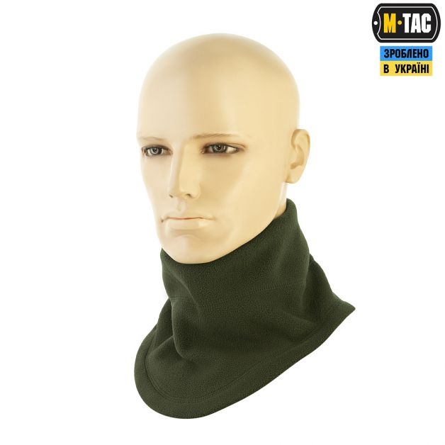 M-Tac шарф-труба анатомический с затяжкой Elite флис (320г/м2) Army Olive
