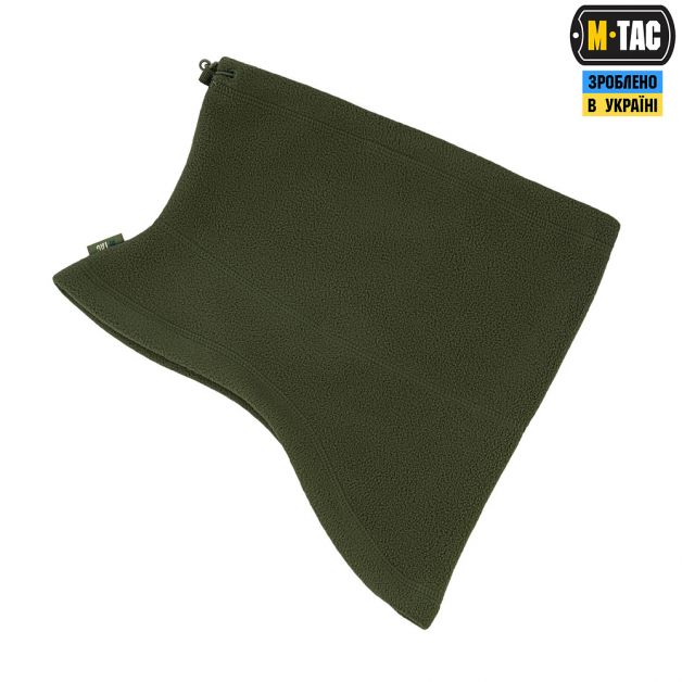 M-Tac шарф-труба анатомический с затяжкой Elite флис (320г/м2) Army Olive