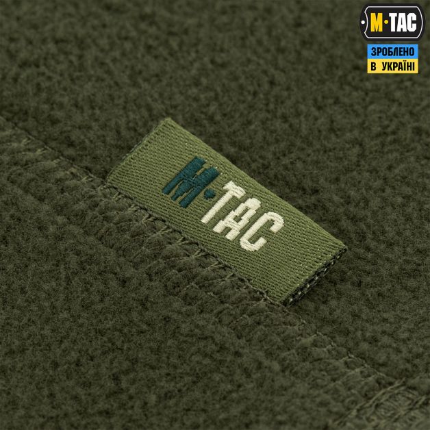 M-Tac шарф-труба анатомический с затяжкой Elite флис (320г/м2) Army Olive