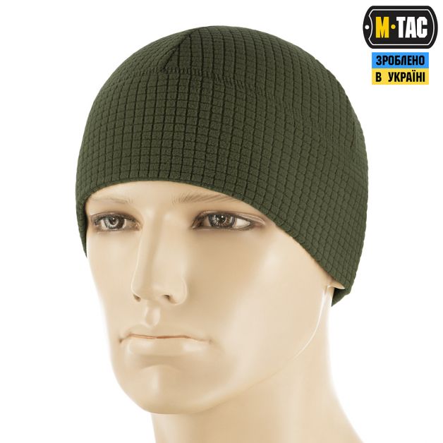 M-Tac шапка-подшлемник флис рип-стоп Army Olive