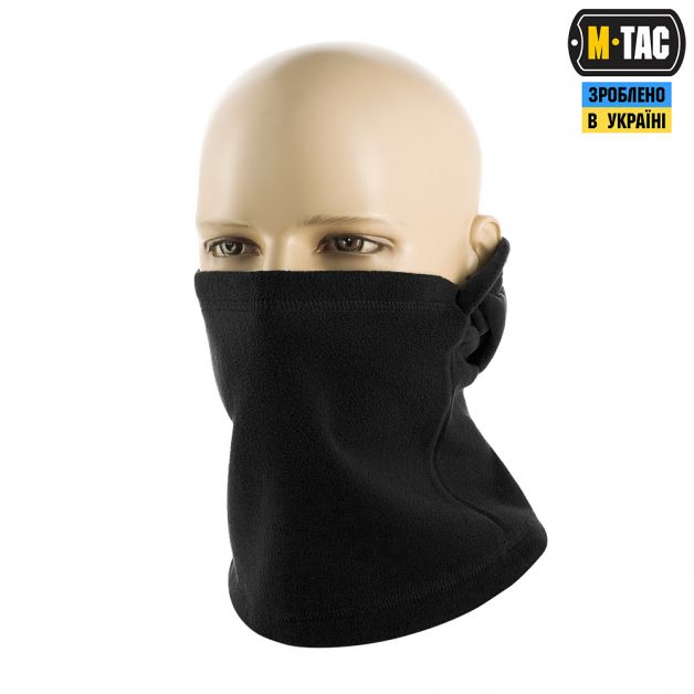 M-Tac балаклава-ниндзя Elite флис (320г/м2) Black