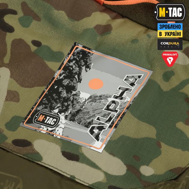 M-Tac куртка зимова Alpha Gen.IV Pro Primaloft Multicam