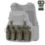 M-Tac передня панель для чохла бронежилета Sturm на 4 магазина Ranger Green