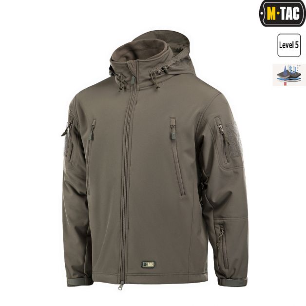 M-Tac куртка Soft Shell с подстежкой Olive