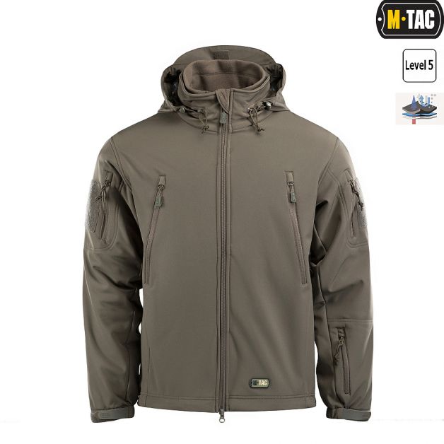 M-Tac куртка Soft Shell с подстежкой Olive