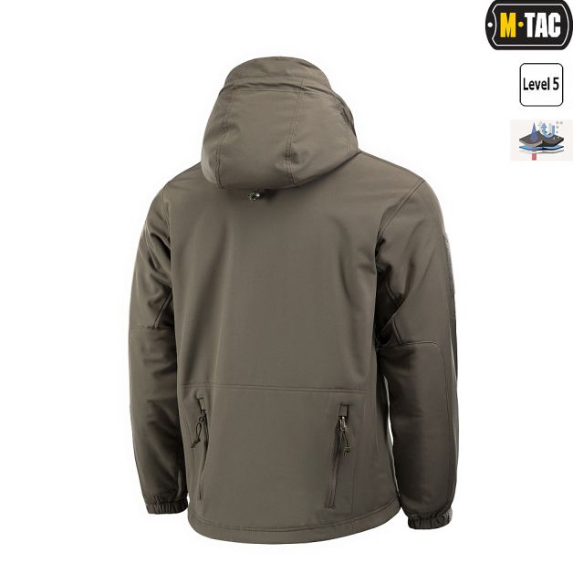 M-Tac куртка Soft Shell с подстежкой Olive