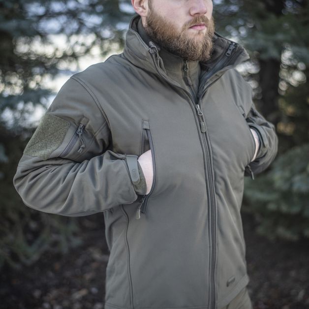 M-Tac куртка Soft Shell с подстежкой Olive