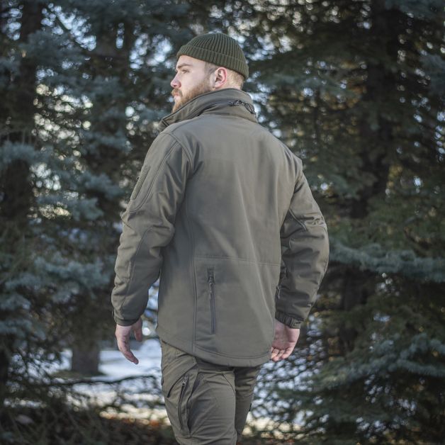 M-Tac куртка Soft Shell с подстежкой Olive