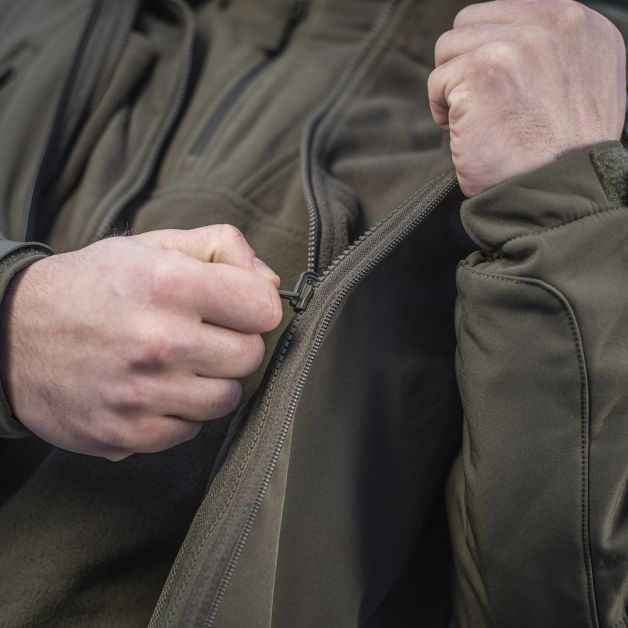 M-Tac куртка Soft Shell с подстежкой Olive