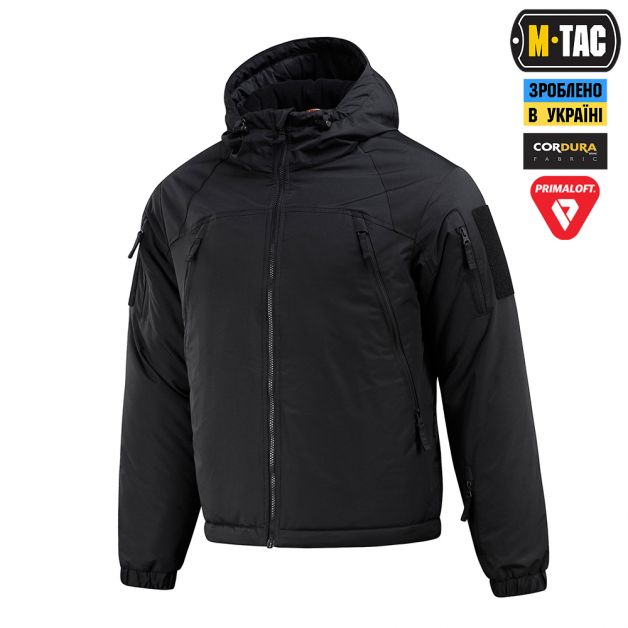 M-Tac куртка зимняя Alpha Gen.III Pro Primaloft Black