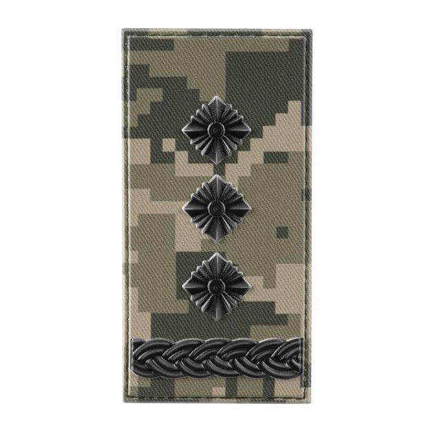 Погон ПВХ объемный полковник ММ14