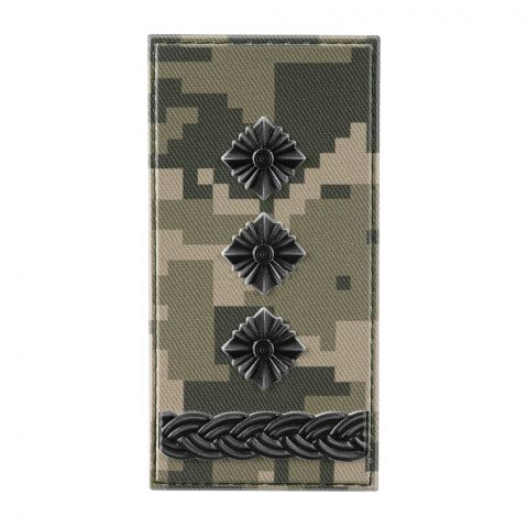 Погон ПВХ об’ємний підполковник ММ14