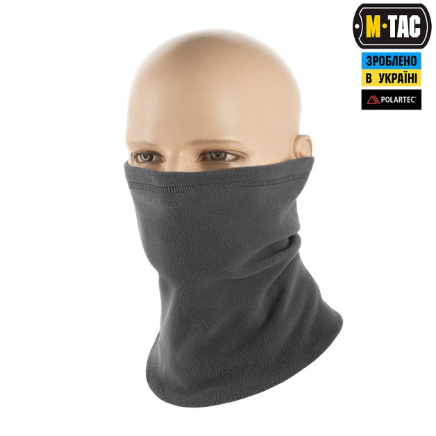 M-Tac шарф-труба длинный Polartec Dark Grey