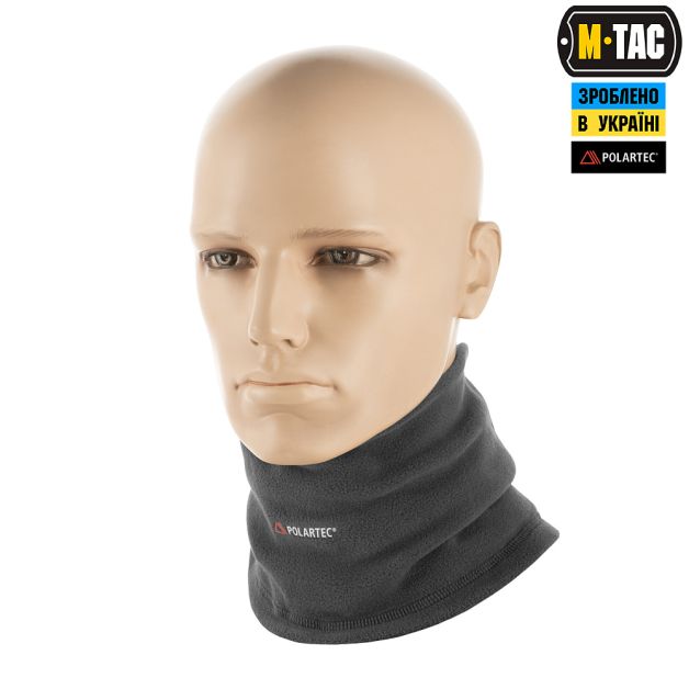 M-Tac шарф-труба длинный Polartec Dark Grey