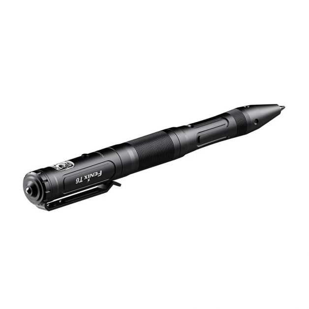 Fenix тактическая ручка Т6 с фонариком черная