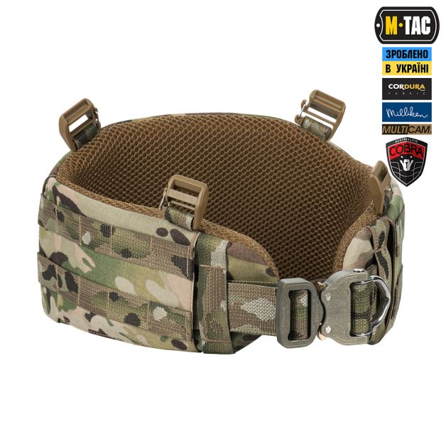 M-Tac пояс тактический War Belt ARMOR Tegris D-Ring Cobra Multicam