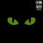 M-Tac нашивка Tiger Eyes Laser Cut (пара) Ranger Green/Yellow/GID
