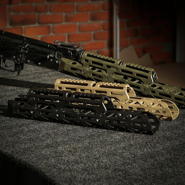 Крук цевье для АК длинное с креплением M-Lok и длинным верхним мостом Coyot