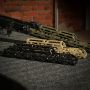 Крук цевье для АК длинное с креплением M-Lok и длинным верхним мостом Black