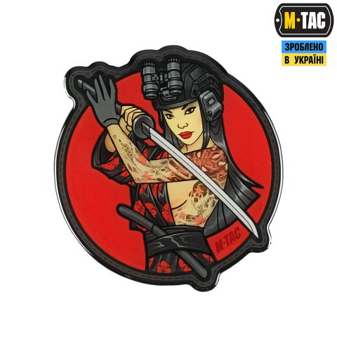 M-Tac наклейка об'ємна Tactical girl №3 Сітх