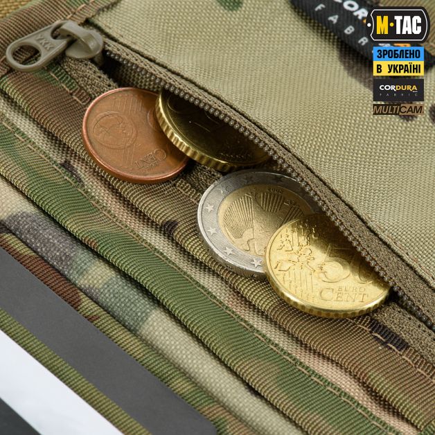 M-Tac кошелек Tactical Wallet Elite Multicam