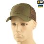 M-Tac бейсболка тактическая с сеткой Elite Flex Dark Olive