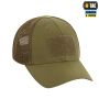 M-Tac бейсболка тактическая с сеткой Elite Flex Dark Olive