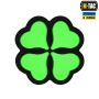 M-Tac нашивка Клевер GID Black/Green