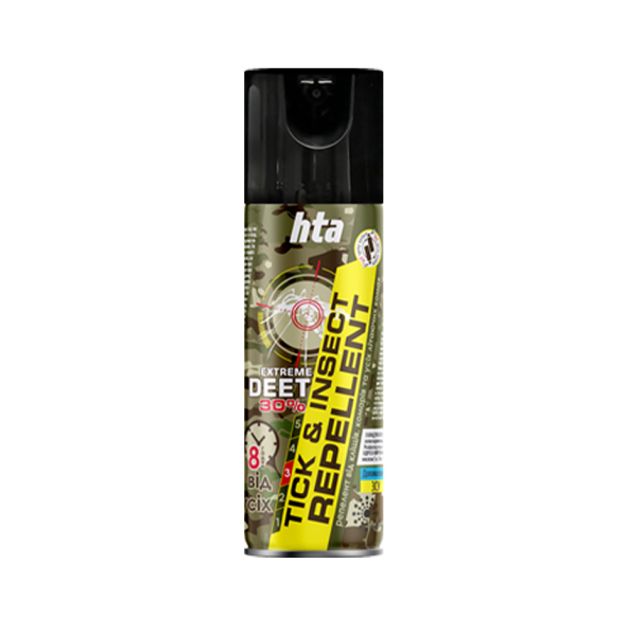 HTA Аерозоль-репелент от комаров и клещей 30% 200 ml