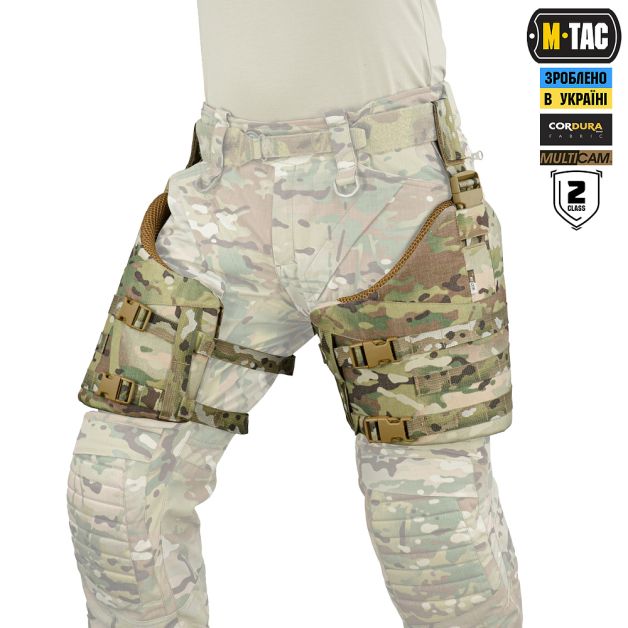 M-Tac захист стегон з балістичним пакетом 2 клас Multicam