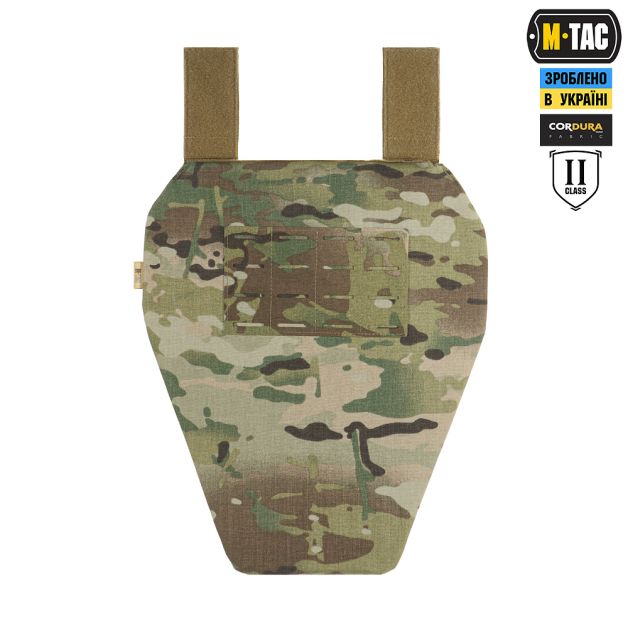 M-Tac фартух протиуламковий з балістичним пакетом 2 клас Laser Cut XL Multicam