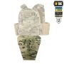 M-Tac фартук противоосколочный с баллистическим пакетом 2 класс Laser Cut Multicam