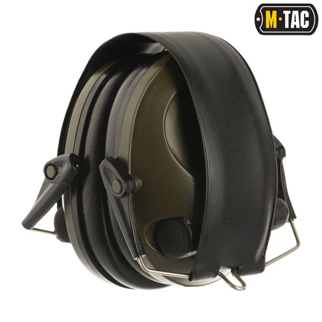 M-Tac наушники стрелковые активные Tactical 6S Olive