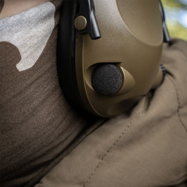 M-Tac наушники стрелковые активные Tactical 6S Olive