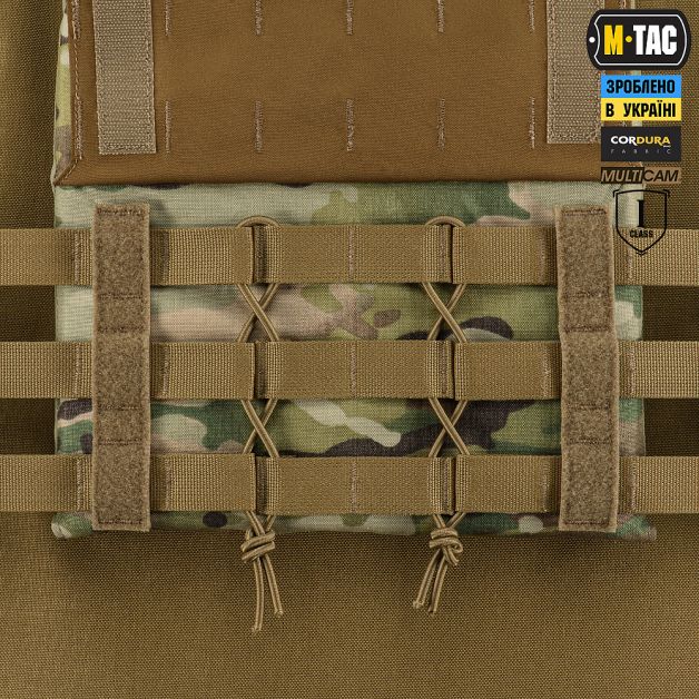 M-Tac камербанд з балістичними пакетами 1 клас для Cuirass Elite Multicam