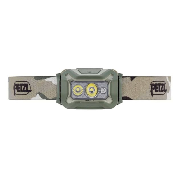 Petzl фонарь налобный ARIA 2 RGB camo