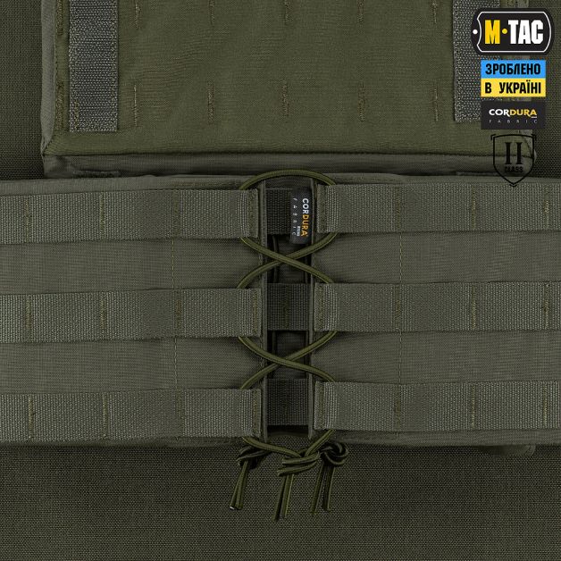 M-Tac камербанд з балістичними пакетами 2 клас для Cuirass Elite Ranger Green
