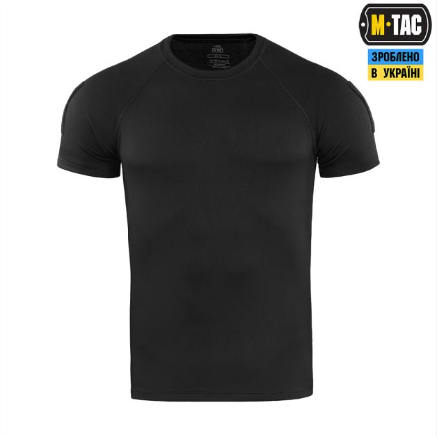 M-Tac футболка реглан потовідвідна тактична Summer Black