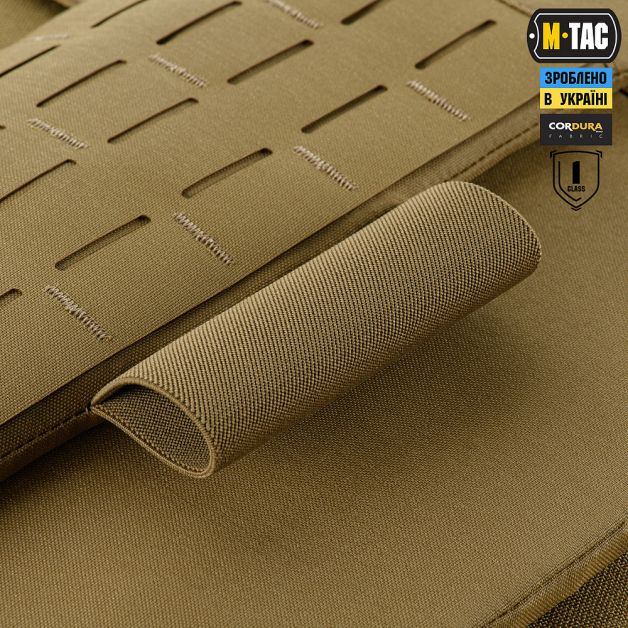 M-Tac захист живота з балістичним пакетом 1 клас захисту Laser Cut Coyote