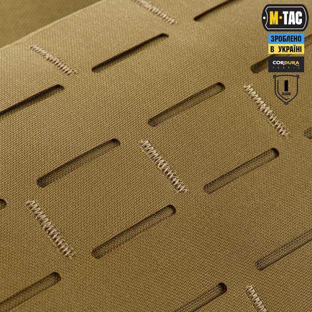M-Tac захист живота з балістичним пакетом 1 клас захисту Laser Cut Coyote