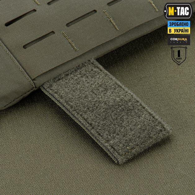 M-Tac защита живота с баллистическим пакетом 1 класс защиты Laser Cut Ranger Green