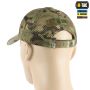 M-Tac бейсболка тактическая с сеткой Азов NYCO Extreme Multicam