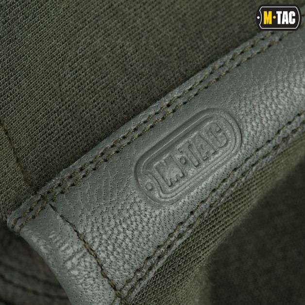 M-Tac перчатки Nomex Sport Leather Olive