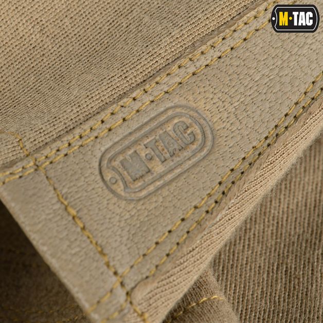 M-Tac перчатки Nomex Sport Leather Coyote