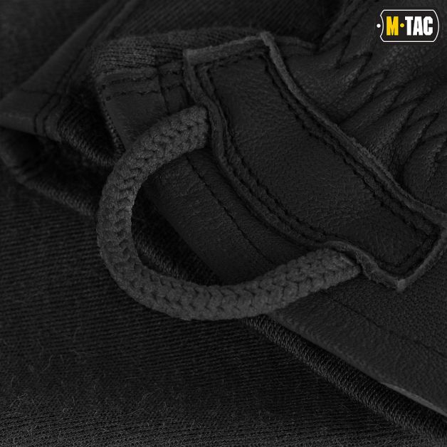 M-Tac перчатки Nomex Sport Leather Black