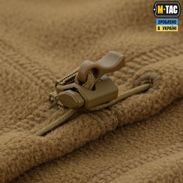 M-Tac шарф-труба анатомический с затяжкой Elite флис (320г/м2) Coyote Brown
