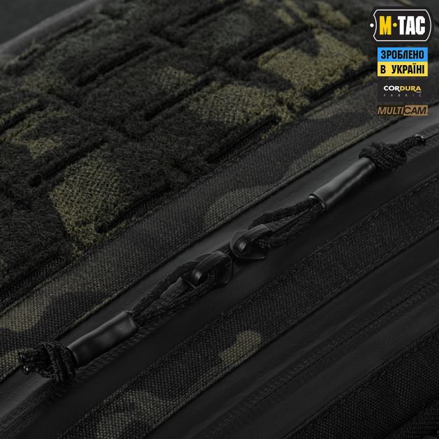 M-Tac сумка Admin Bag Medium Elite с липучкой Multicam Black/Black