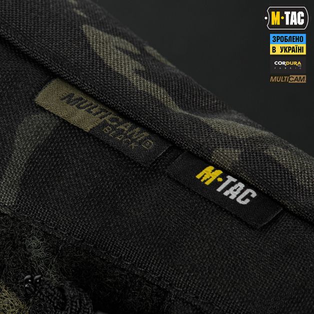 M-Tac сумка Admin Bag Medium Elite с липучкой Multicam Black/Black
