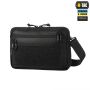 M-Tac сумка Admin Bag Medium Elite с липучкой Hex Black