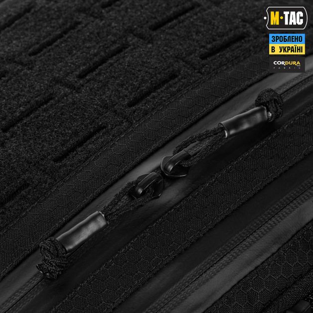 M-Tac сумка Admin Bag Medium Elite с липучкой Hex Black